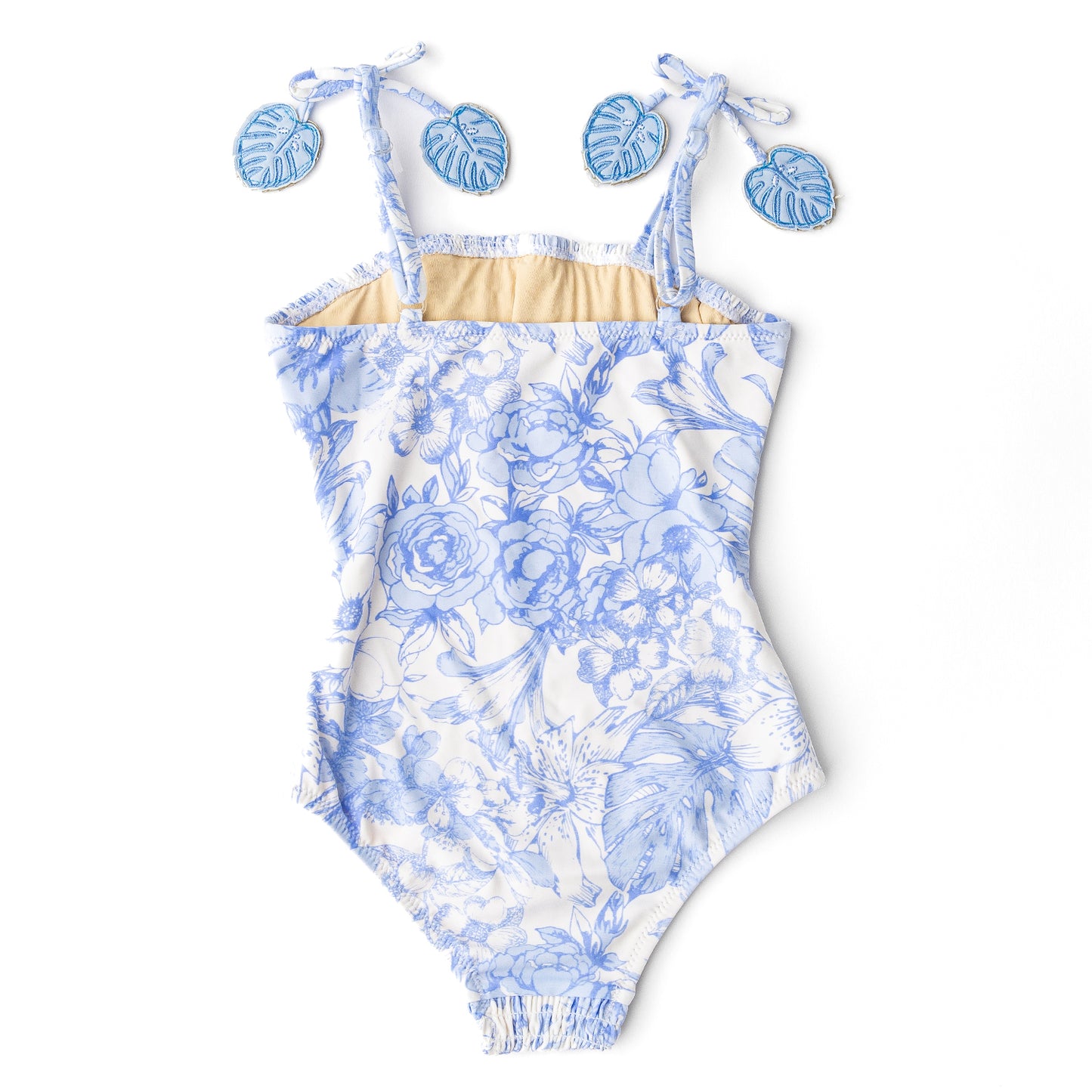 Tropical blues swimsuit
