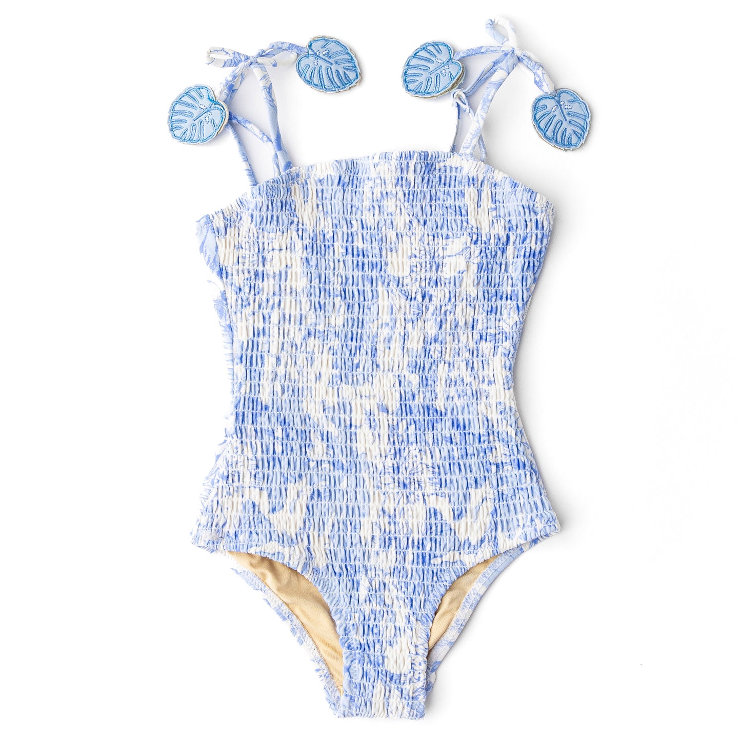 Tropical blues swimsuit