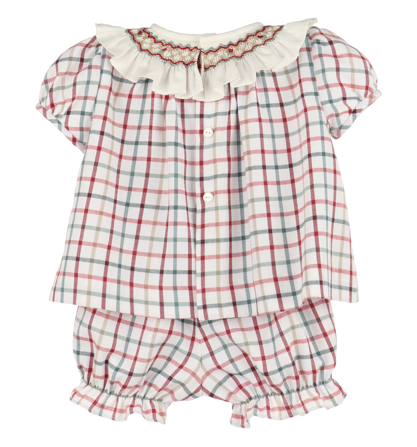 Tattersall Smock Girl Set