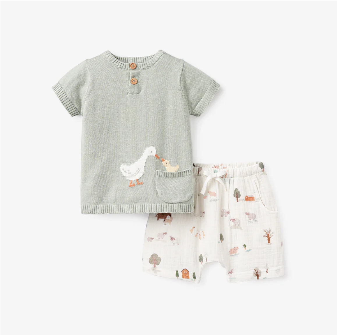 Silly Goose Top & Shorts