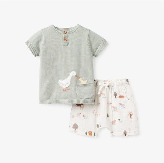 Silly Goose Top & Shorts