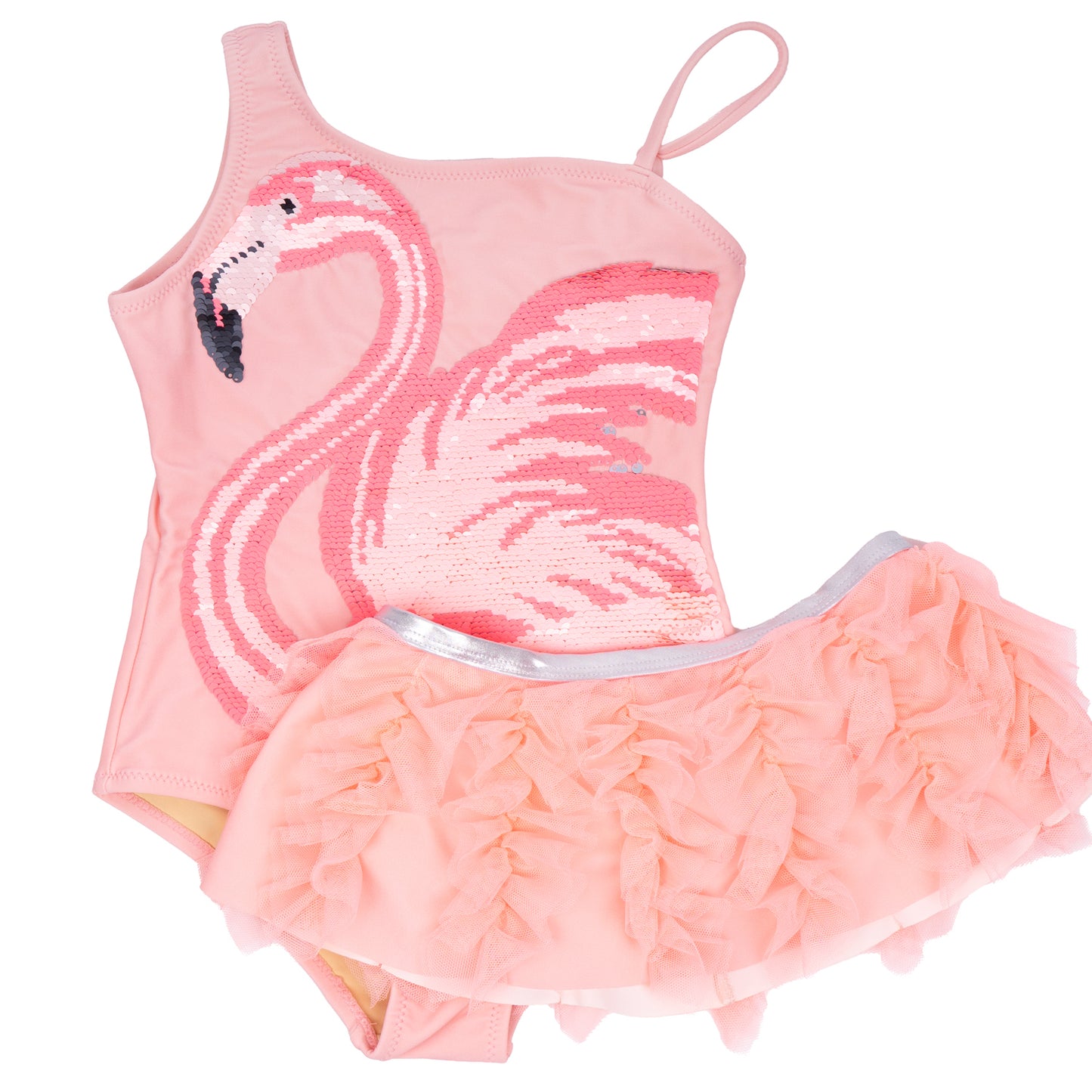 Sequin Flamingo 1PC & Skirt