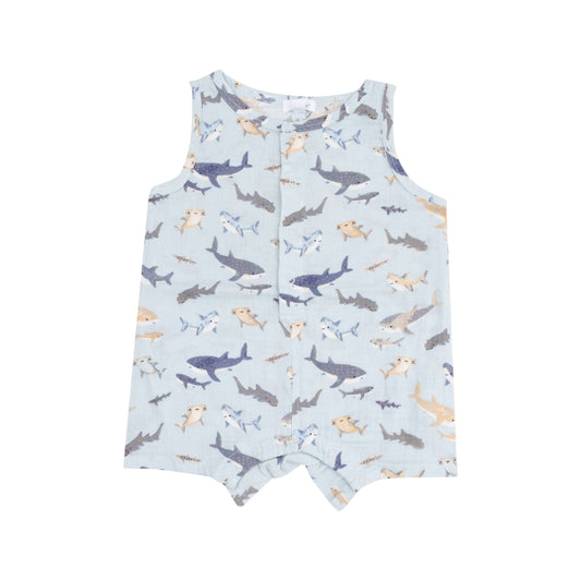 Sleeveless Shortie Romper